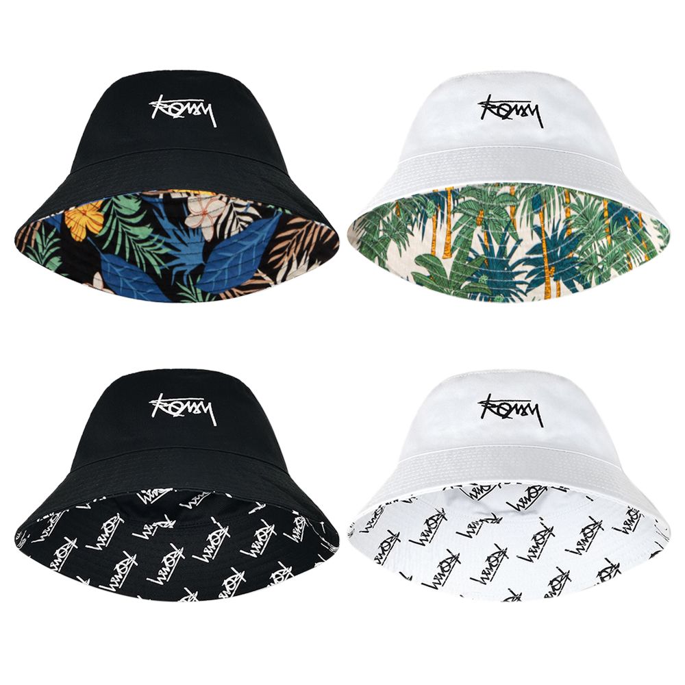 Bucket Hat Embroidered - 男性と女性のための両面バケットハット,フィッシャーマンズキャップ,洗える,日焼け止め,ヒップホップ,釣り,夏