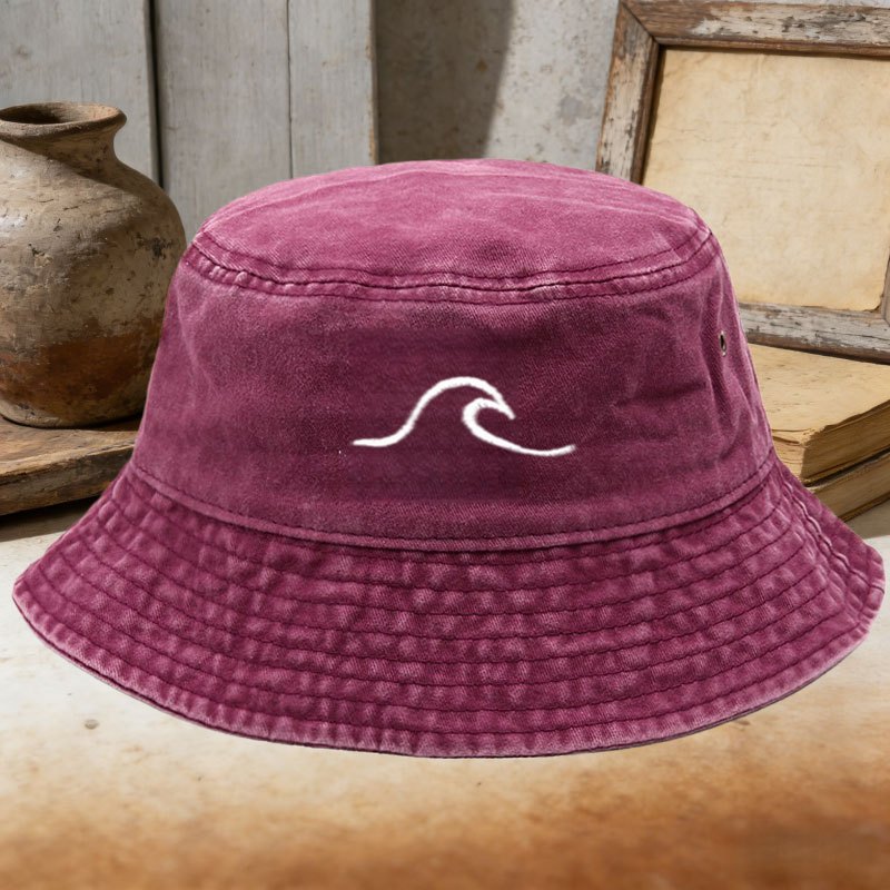 2026年新作 コットンフィッシャーマンハット リバーシブル - Bucket Hat Embroidered のレビューと価格