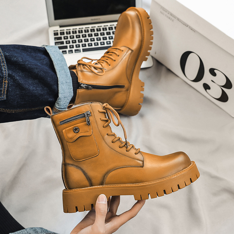 2025 トレンド男性ブーツスニーカーアウトドアファッション - Street Fashion Trends のレビューと価格
