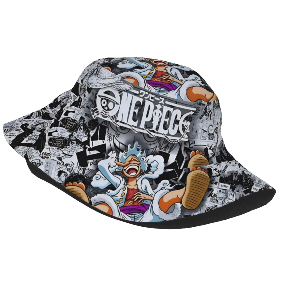 ワンピースモンキー D ルフィギアバケットハット夏の帽子アク - Bucket Hat Embroidered のレビューと価格