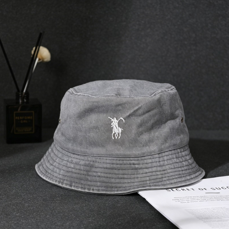 クラシックバケットハット男性女性ソリッドカラー折りたたみ式軽 - Bucket Hat Embroidered のレビューと価格