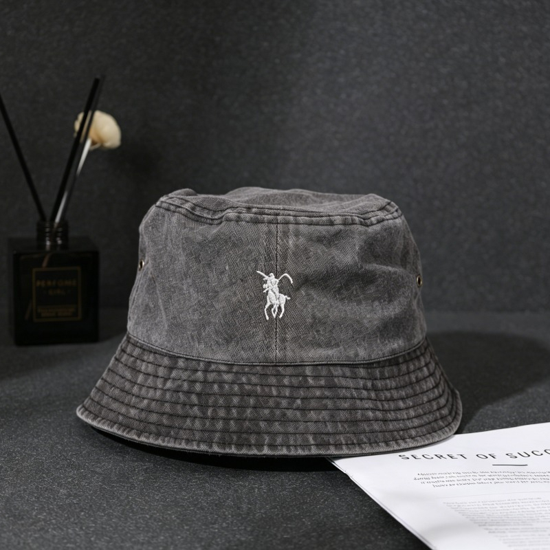 クラシックバケットハット男性女性ソリッドカラー折りたたみ式軽 - Bucket Hat Embroidered のレビューと価格