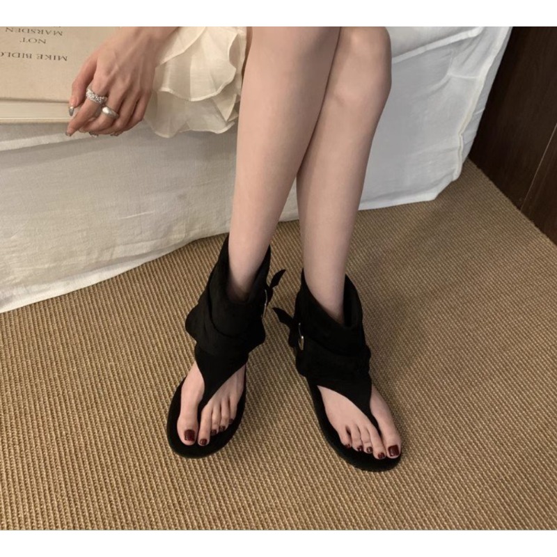 2025年春 クリップトゥ フラットサンダル 夏のファッショ - Street Fashion Trends のレビューと価格