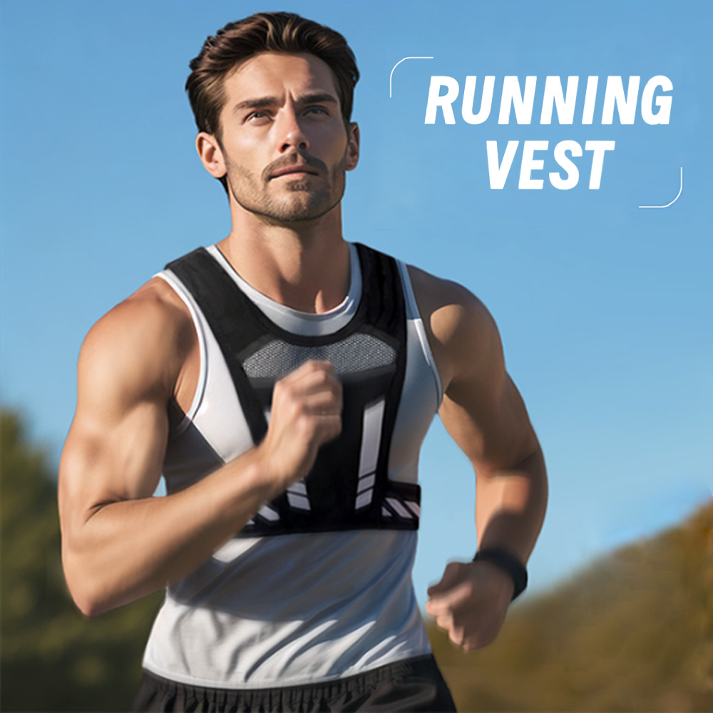 反射材付きランニングベスト（スマホホルダー＆キーポケット付き - Reflective Jacket Running のレビューと価格