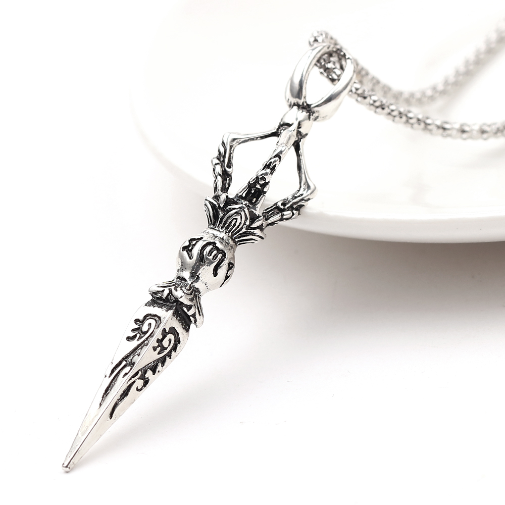 ヴィンテージパンクスタイル鬼退治杵ネックレス　パーソナライズ - Street Fashion Jewelry のレビューと価格