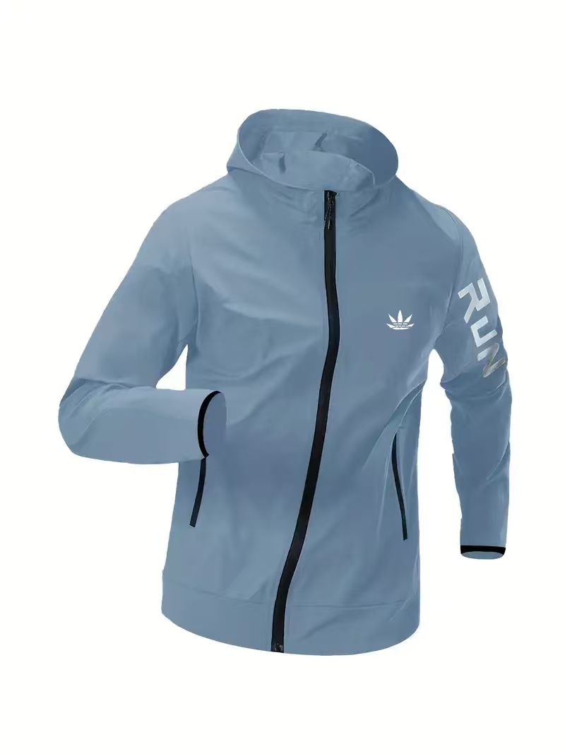 メンズ ランニング フード付き ウィンドブレーカー ジャケッ - Reflective Jacket Running のレビューと価格