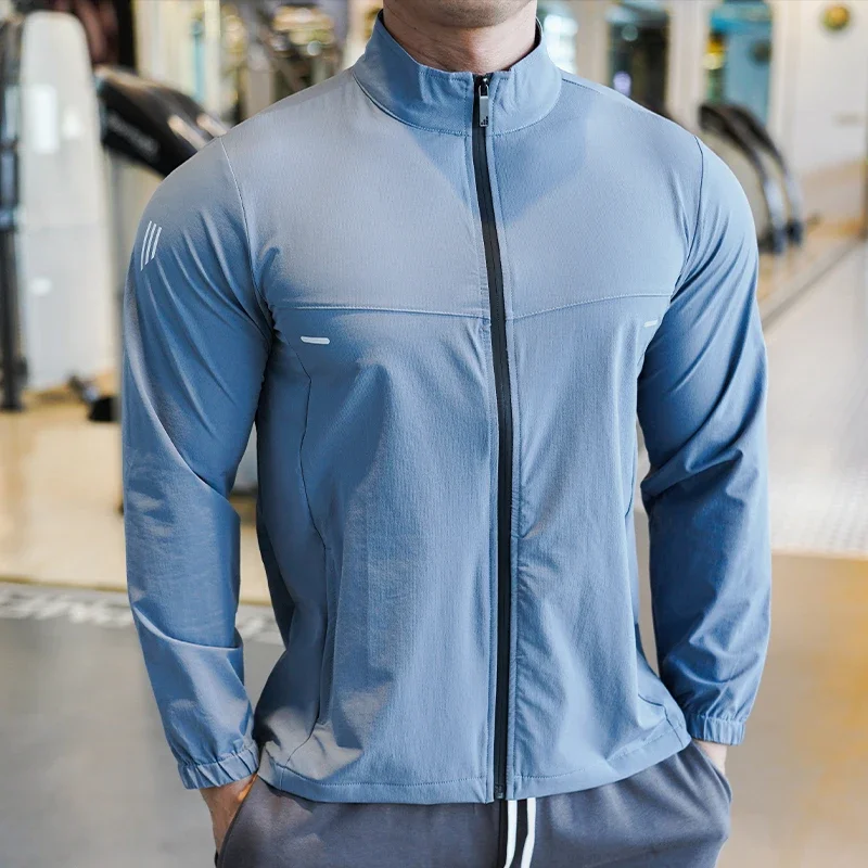 上質なアイスシルクのスポーツシャツ,ランニングコート,日焼け - Reflective Jacket Running のレビューと価格