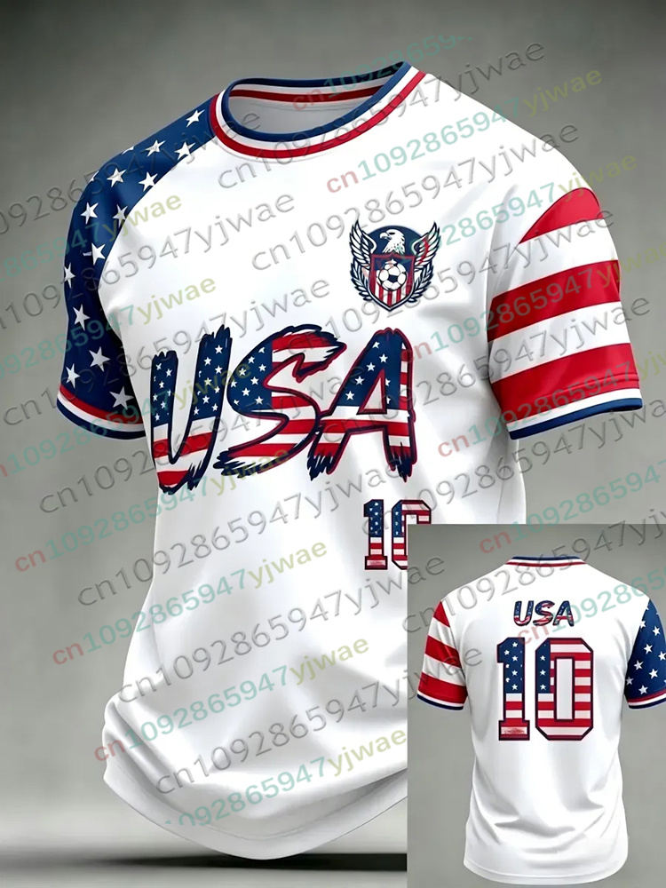 2026年アメリカ国旗サッカーユニフォーム メンズ レディー - Street Fashion Usa のレビューと価格