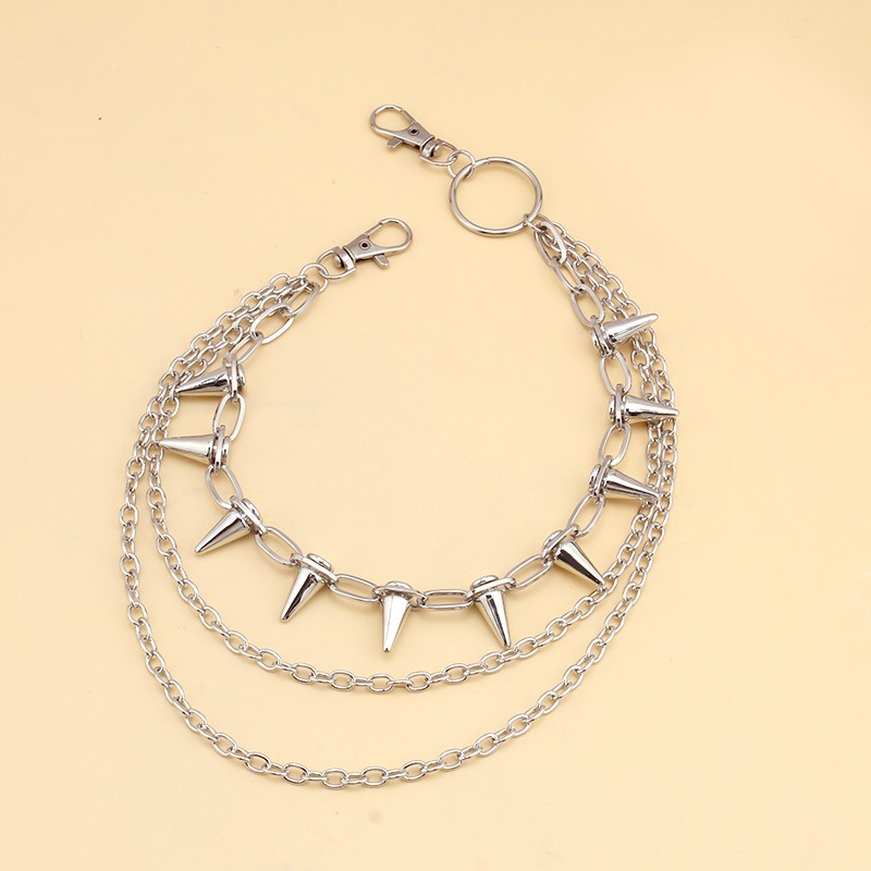 ヒップホップ パンクロック メタルパンツ ウエストチェーン  - Street Fashion Jewelry のレビューと価格