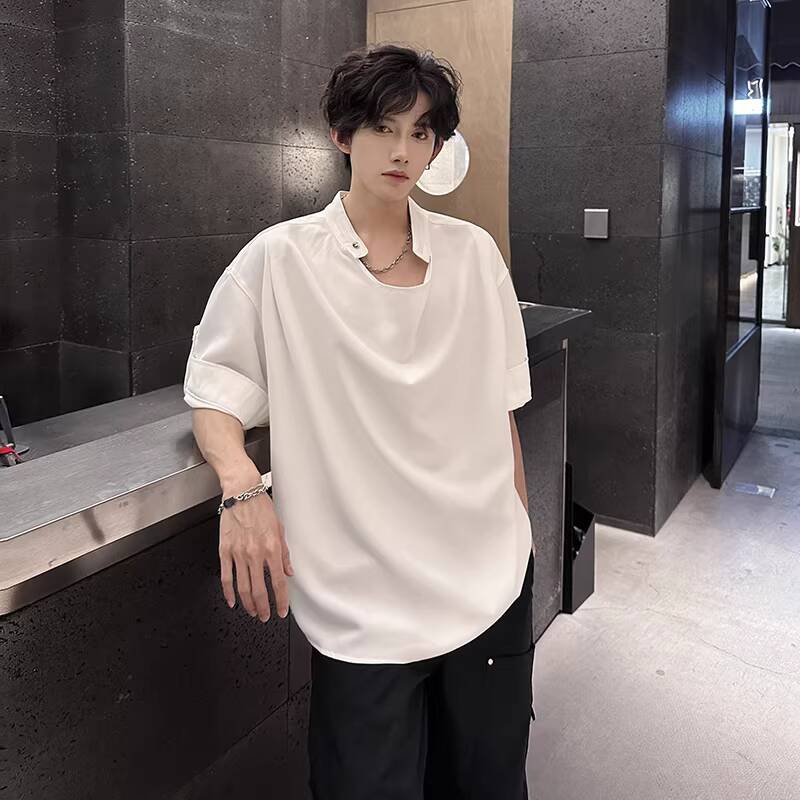 WTHT ファッション 2026 夏メンズソリッドカラー包帯 - Street Fashion Taiwan のレビューと価格