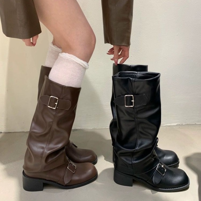 2025年女性用ブーツ ニーハイ プラットフォーム チャンキ - Street Fashion Trends のレビューと価格
