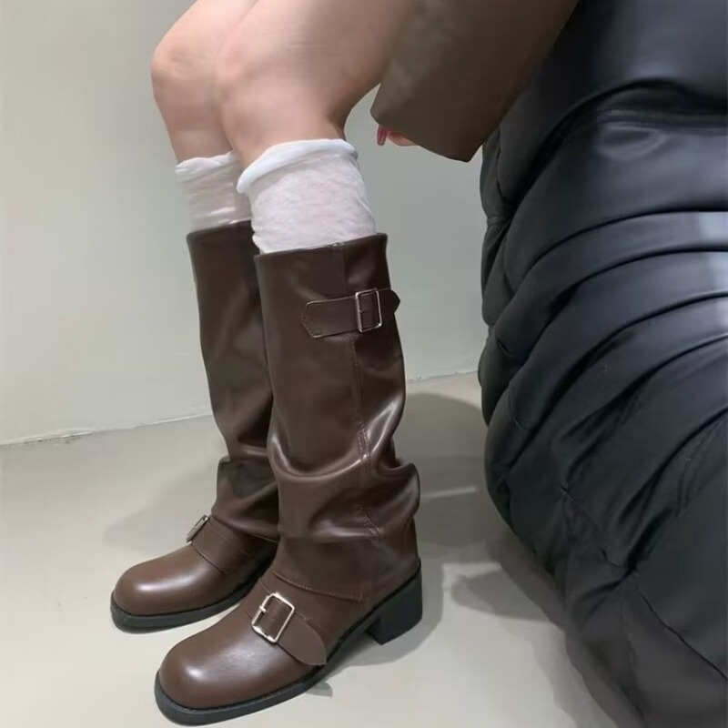 2025年女性用ブーツ ニーハイ プラットフォーム チャンキ - Street Fashion Trends のレビューと価格