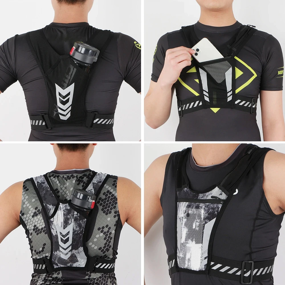 OSSOHH ランニングベスト 1 個、超軽量反射ランニング - Reflective Jacket Running のレビューと価格