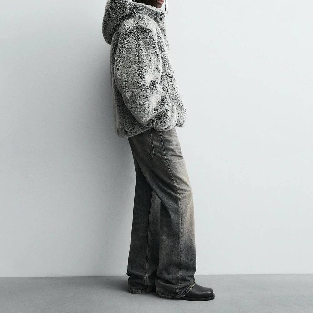 冬の新作フェイクファー長袖ジャケット アメリカンレトロファッ - Street Fashion Taiwan のレビューと価格