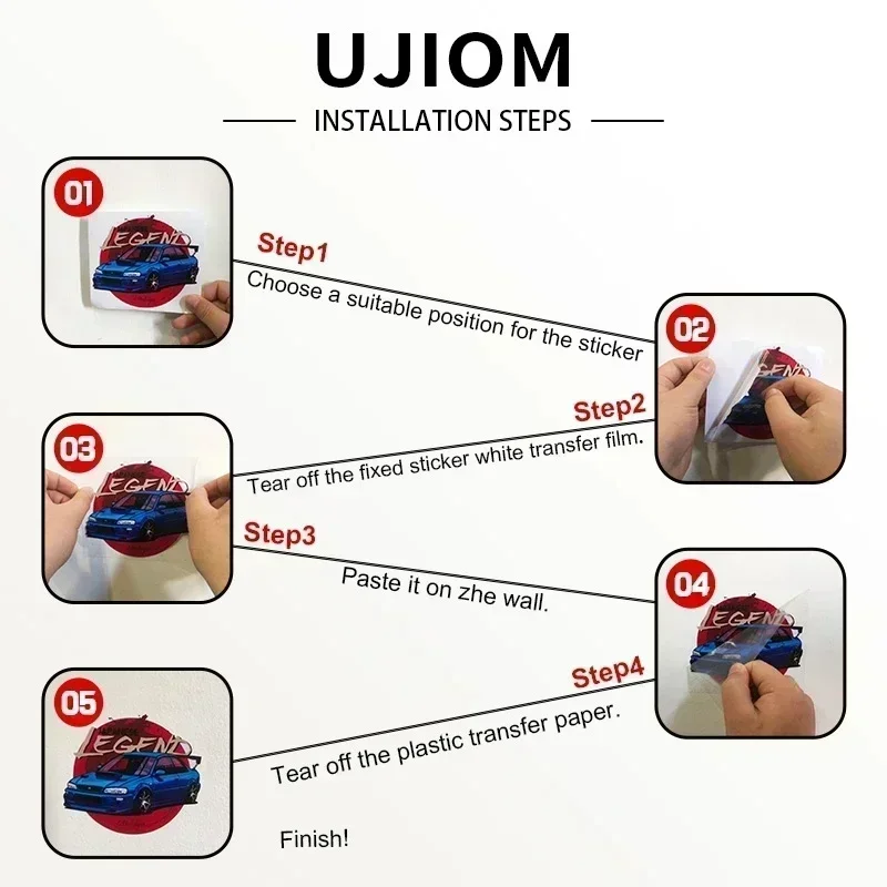 UJIOM ゴシックガール黒白ステッカークリエイティブファッ - Street Fashion Graffiti のレビューと価格