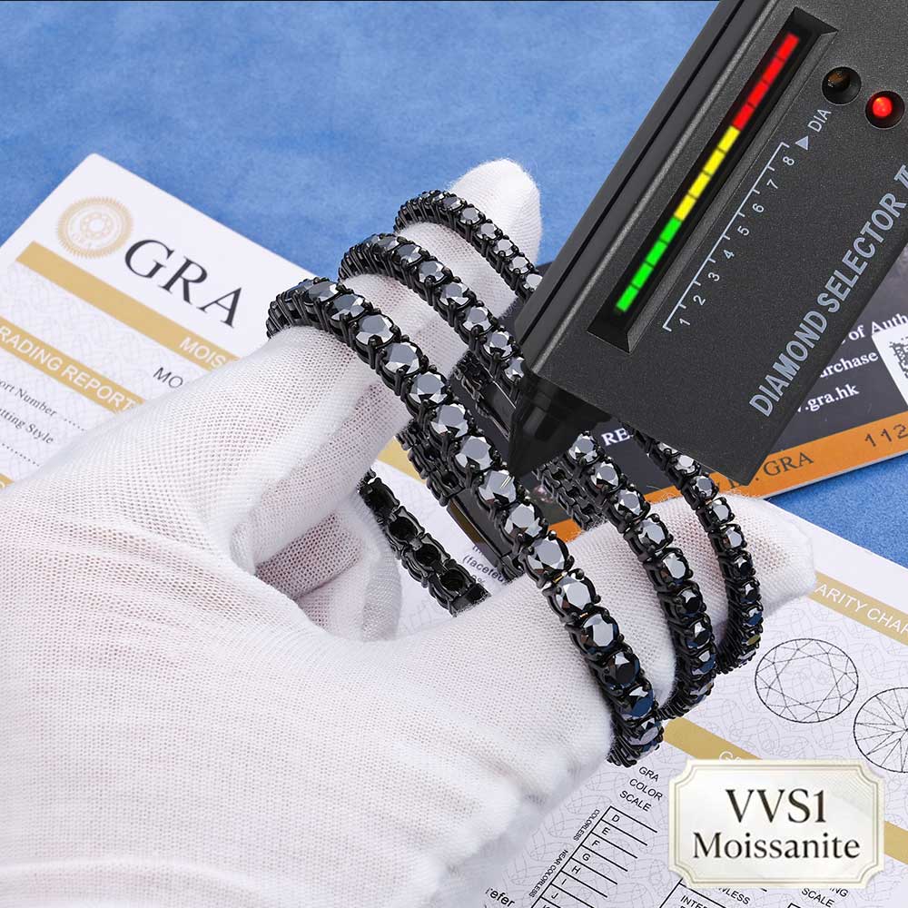 ニューヨークヒップホップ 3/4/5mm アイスアウト ブラ - Street Fashion Jewelry のレビューと価格