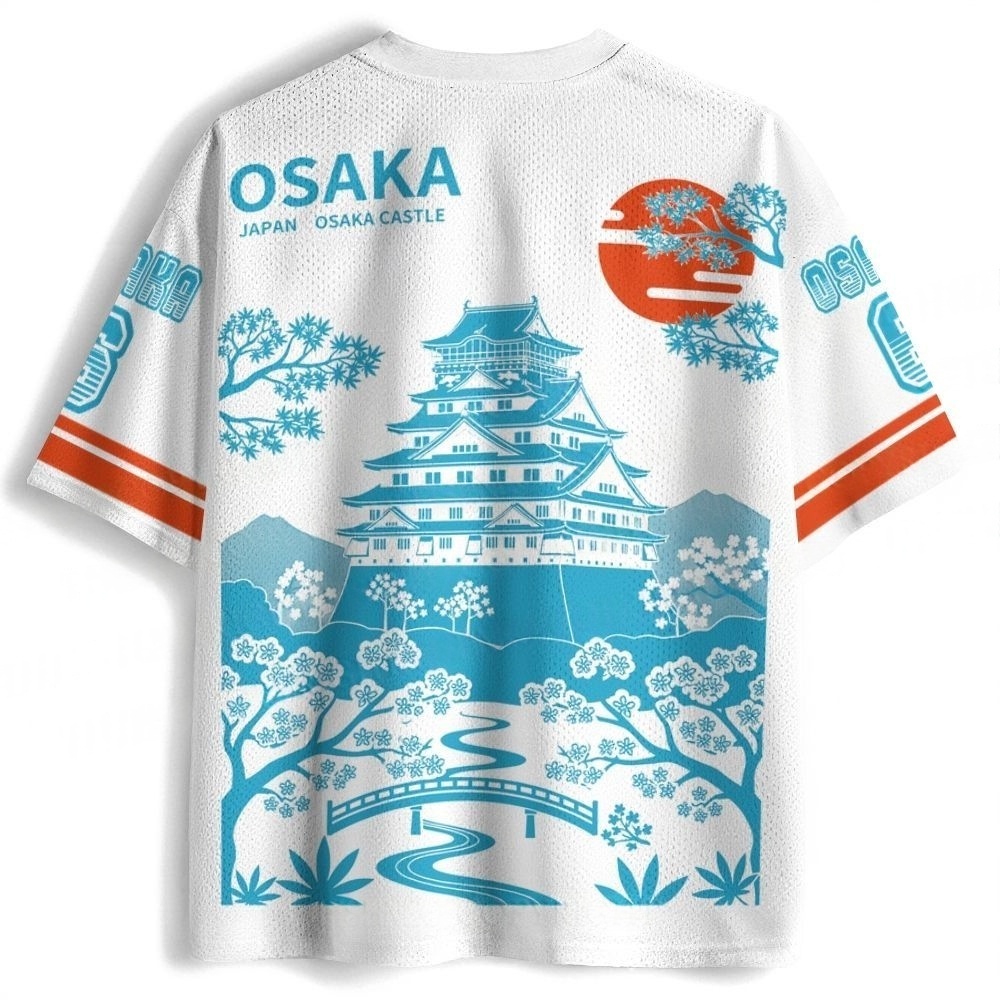 子供と大人、アメリカンレトロな日本の旅行雰囲気、大阪城+桜の - Street Fashion Osaka のレビューと価格
