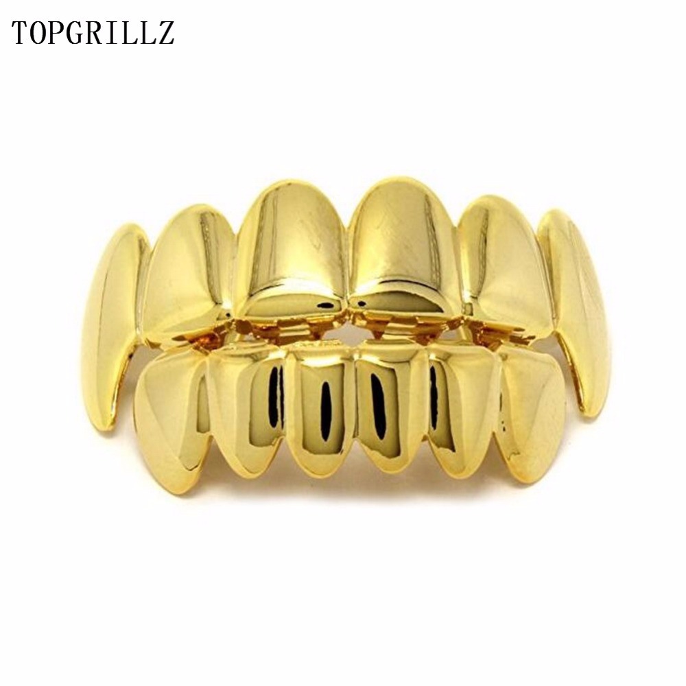 Topgrillz-ピンクゴールドのメッキグリル,ヒップホッ - Street Fashion Jewelry のレビューと価格