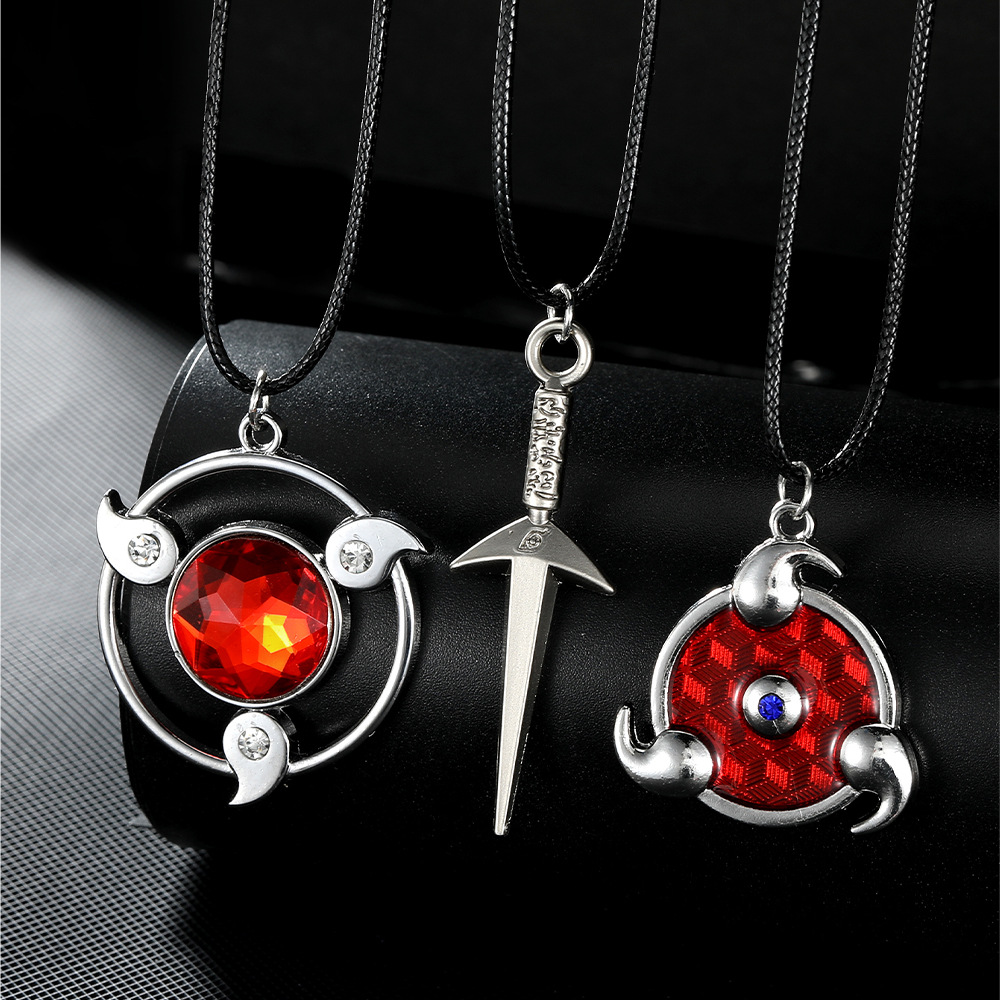 うずまきナルト ペンダントネックレス メタル製アニメジュエリ - Street Fashion Jewelry のレビューと価格
