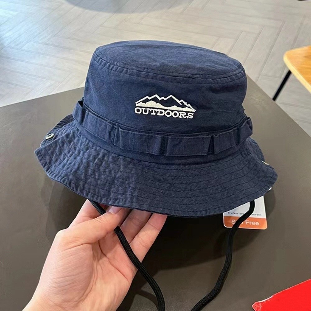 キャンプ登山帽子ユニセックスファッション山脈刺繍フィッシャー - Bucket Hat Embroidered のレビューと価格