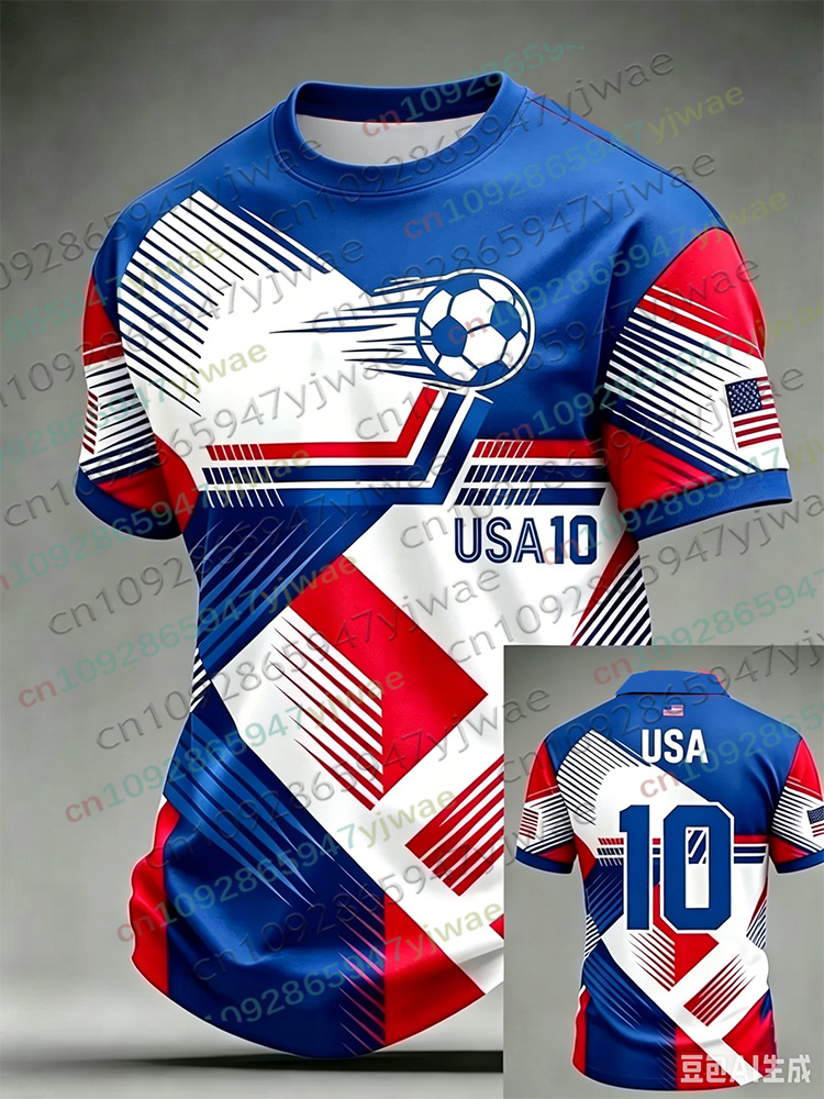 2026 アメリカサッカージャージ男性女性用米国旗特別ユース - Street Fashion Usa のレビューと価格