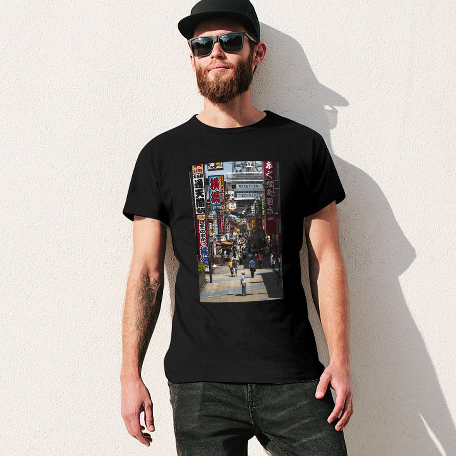 大阪、日本 Tシャツ ストリートファッション カジュアルTシ - Street Fashion Osaka のレビューと価格